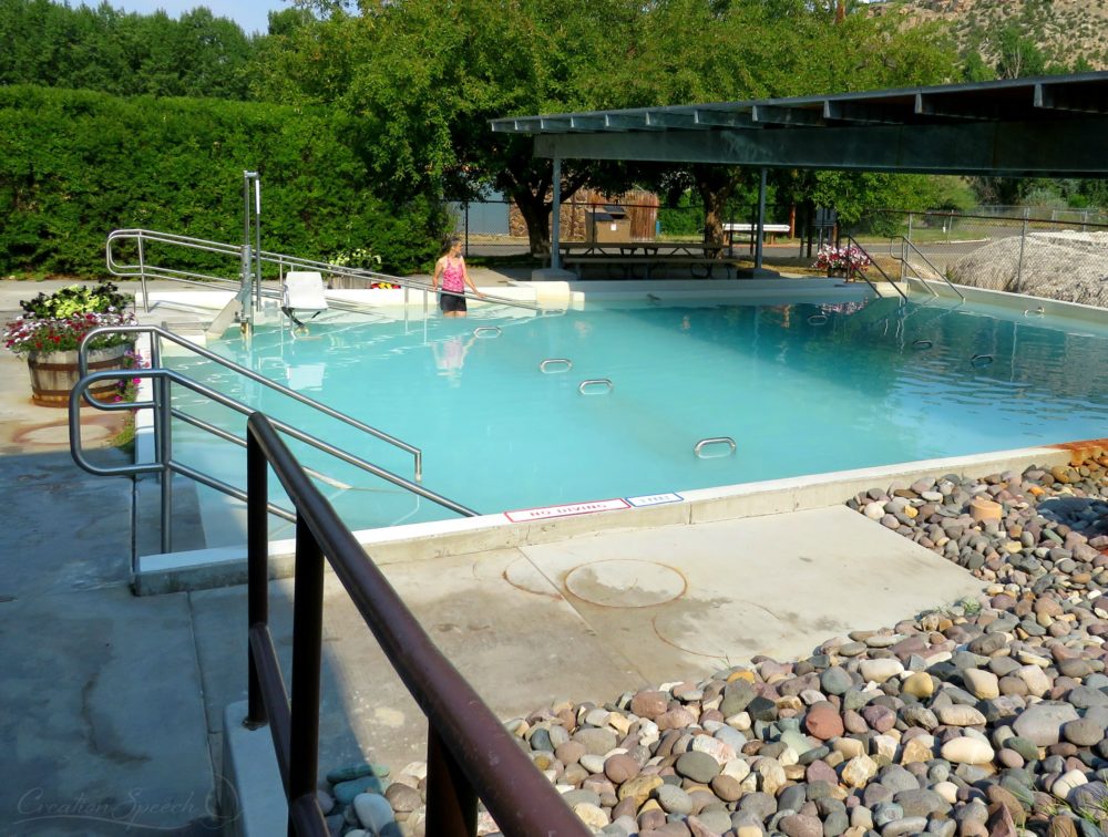 Public Hot Spring Pool, Thermopolis, WY,, 7-28-18, kindness of God