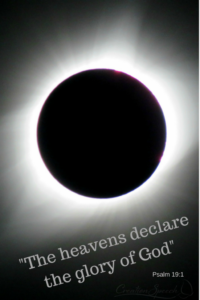 Eclipse declares glory of God