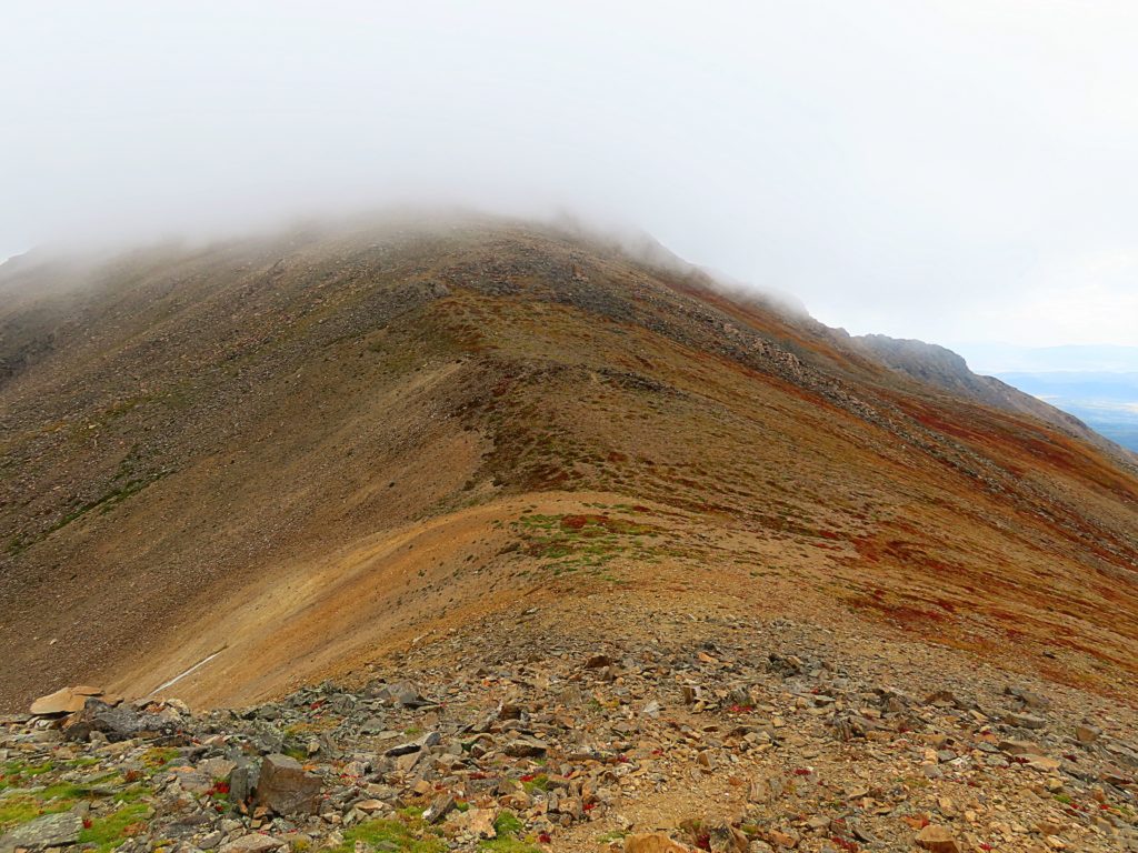 Mist over Parry Peak praises the LORD