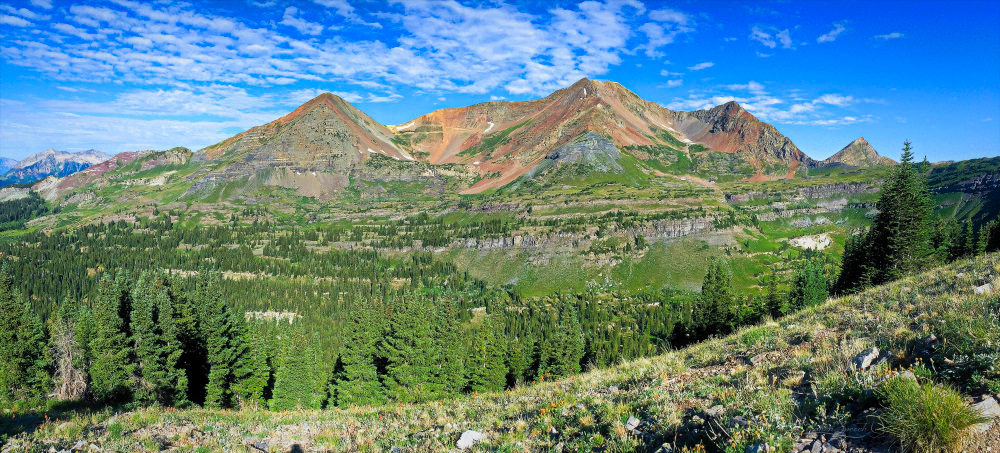 Ruby Peak and Robinson Basin, 7-15-18